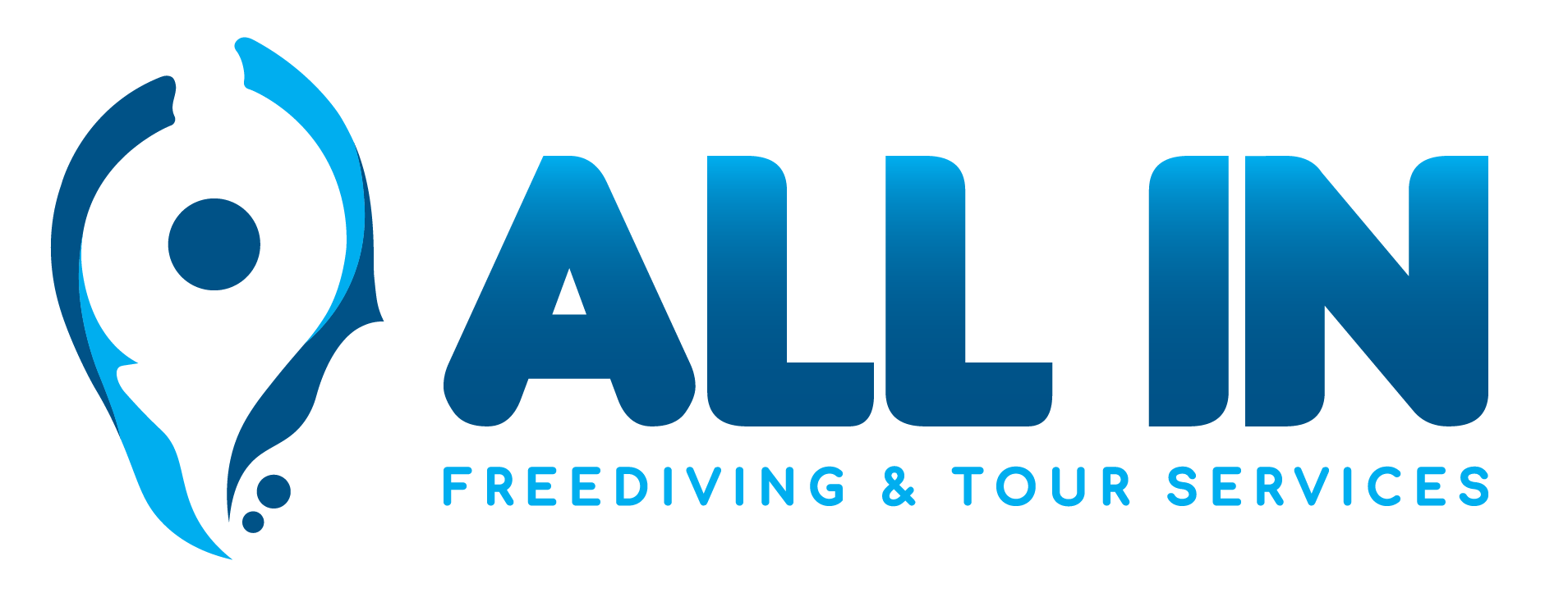 All in Freediving Logo